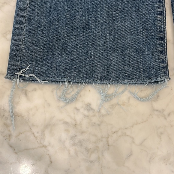 Mother Denim - The Weekender Ankle Fray Crop in Wild - Size 26 - Picture 6 of 11